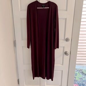 White House Black Market sweater duster